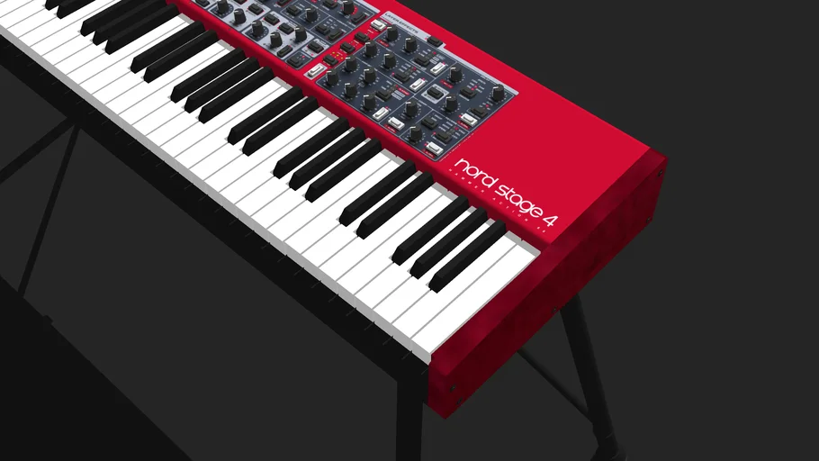 Nord Stage 4 88 keys - High detailed