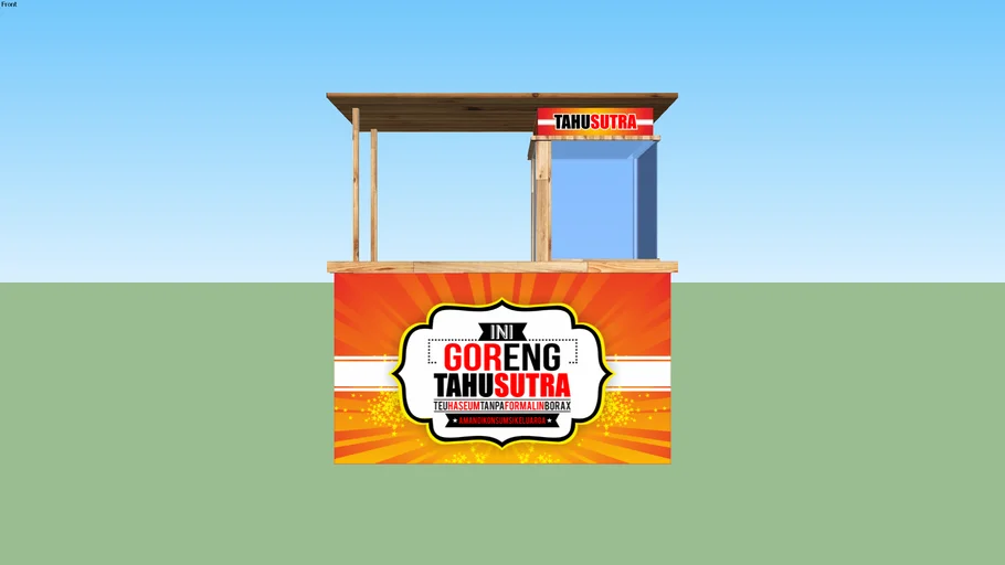 Gerobak Rombong Tahu Maslahat