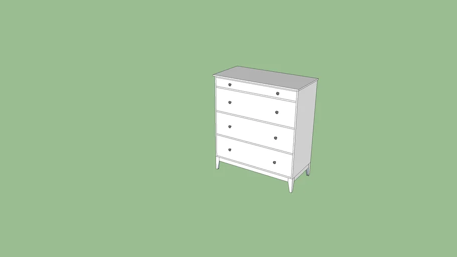 IKEA IDANaS chest/4 drw