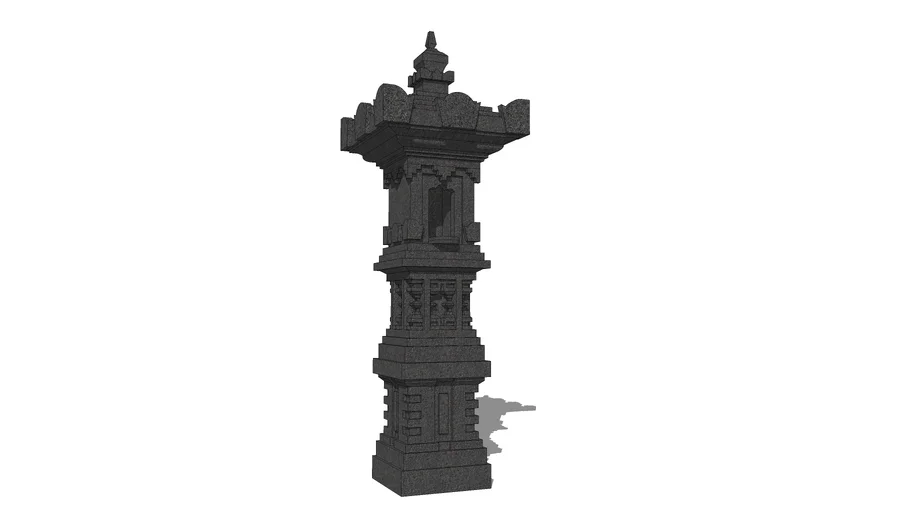 Balinese Pelinggih Stone