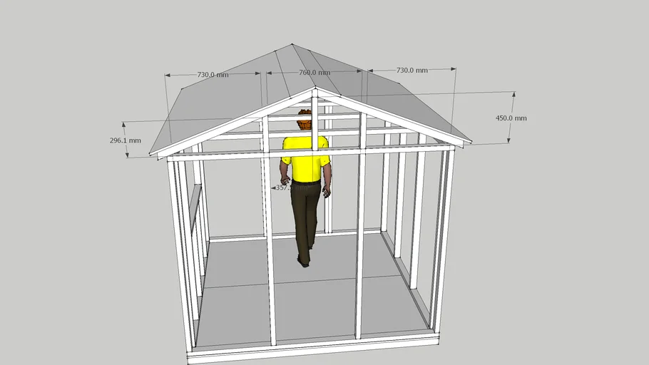 8' x 8' shed