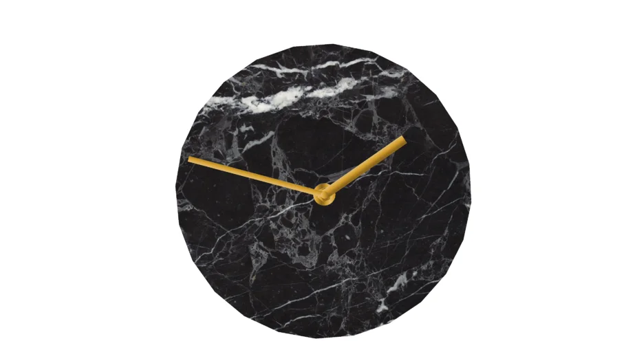 Marble Wall Clock