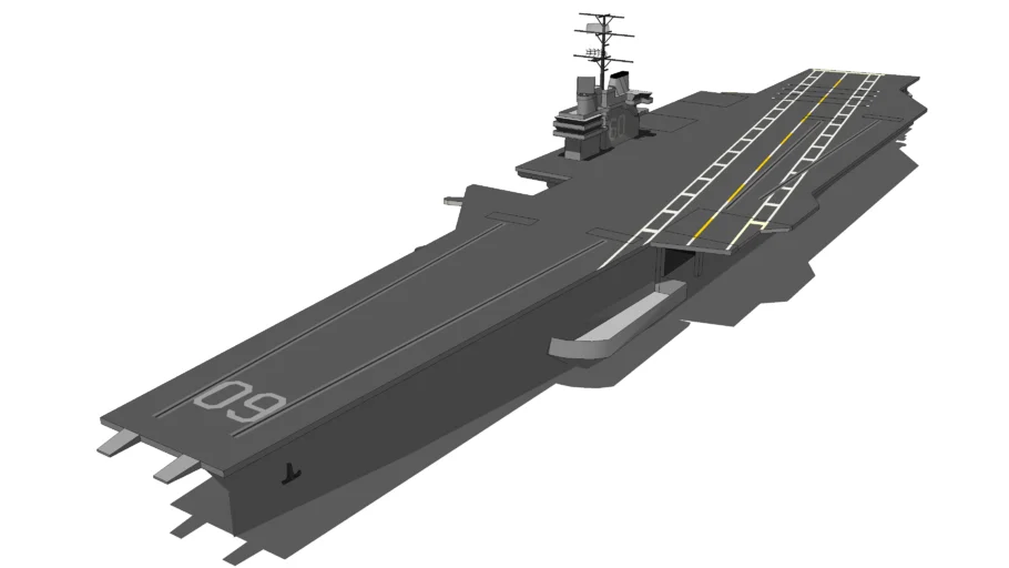 USS Saratoga CV-60