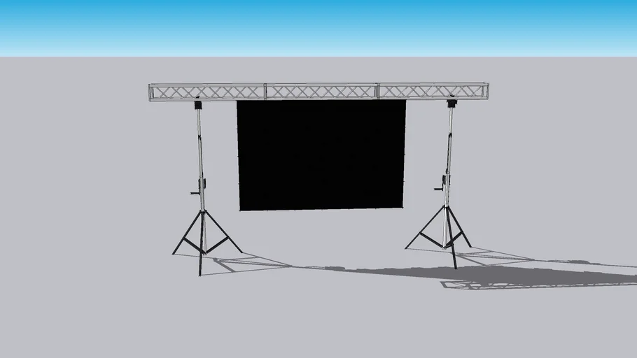 ARCO TRUSS 6MT CON PANTALLA 3X2