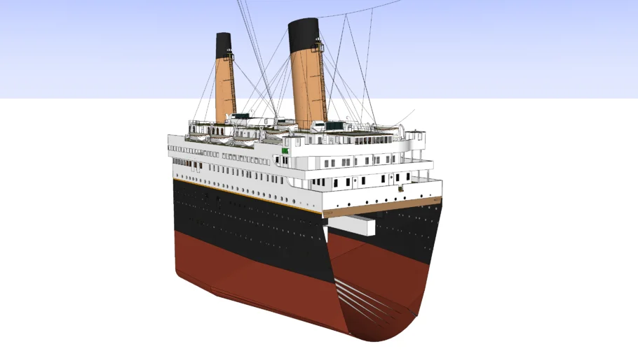 Titanic Model part 2
