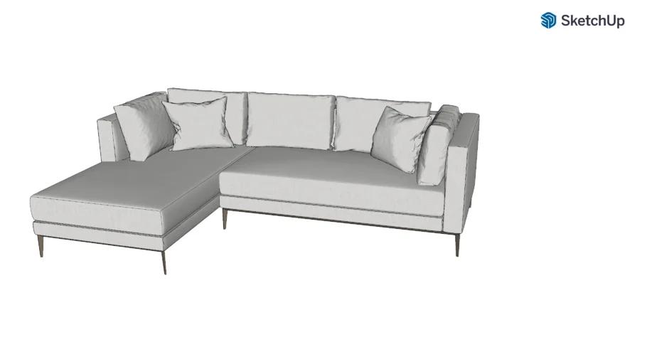 Sofá Jades Chaise D 2.40