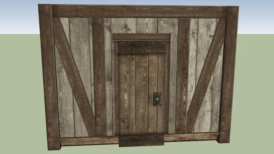 Wurm Wooden House Single Door Advanced