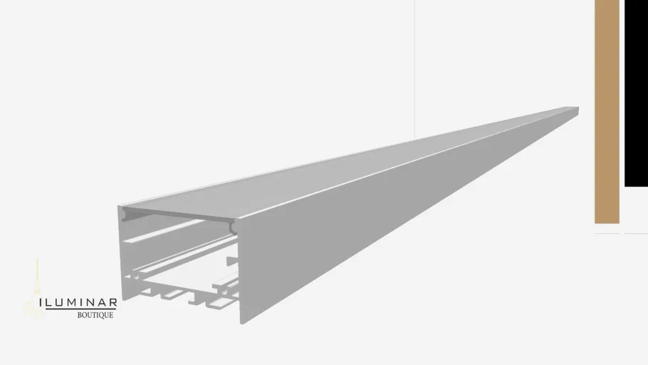 Perfil de Led Sobrepor 4cm