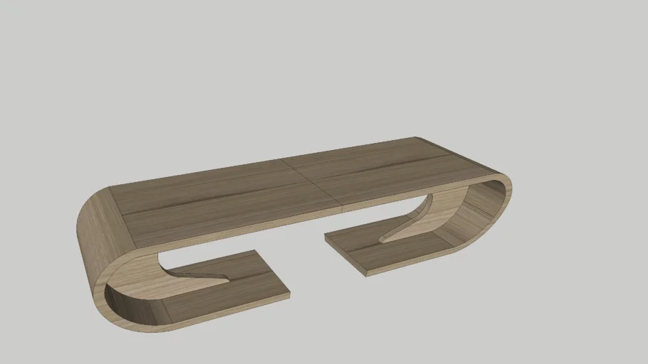 CREST DOUBLE COFFEE TABLE
