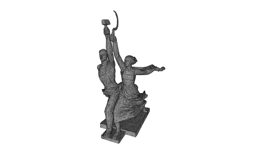 Worker and Kolkhoz Woman