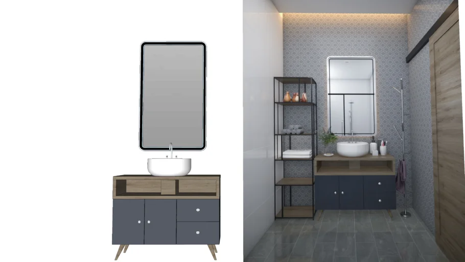 Washtafel Set