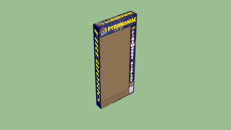 TNT pyro maniac firework box.