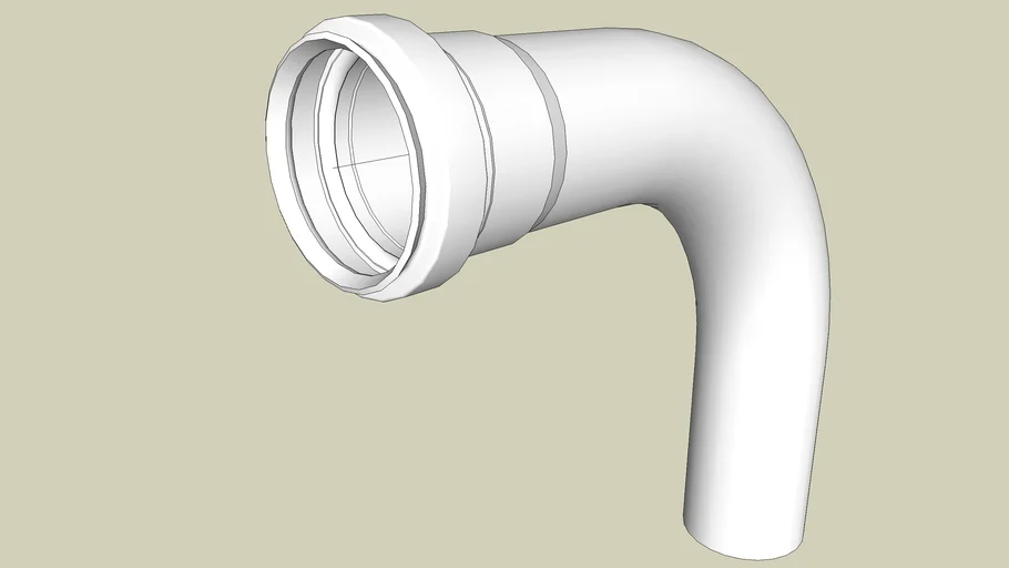 CURVA LONGA 90° ESGOTO - DN 50 - PVC - TIGRE