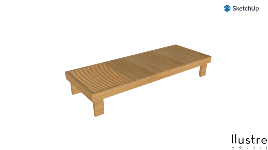 Mesa de Centro Leve - Coleção 654