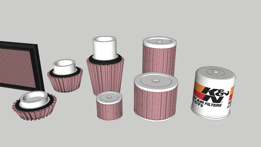 K&N Performance Air Filters, Air Intakes & Oil Filters