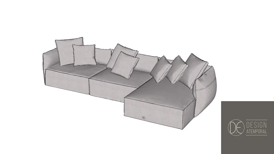 Sofá Pillow - ESTUDIOBOLA