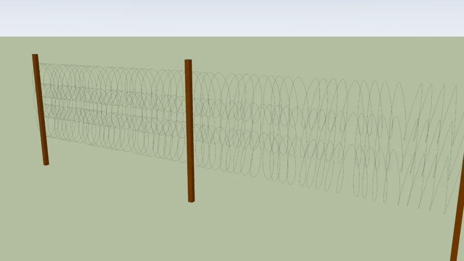 Barbed wire