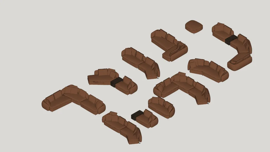 Poliform Saint-Germain series Sofa / Divani