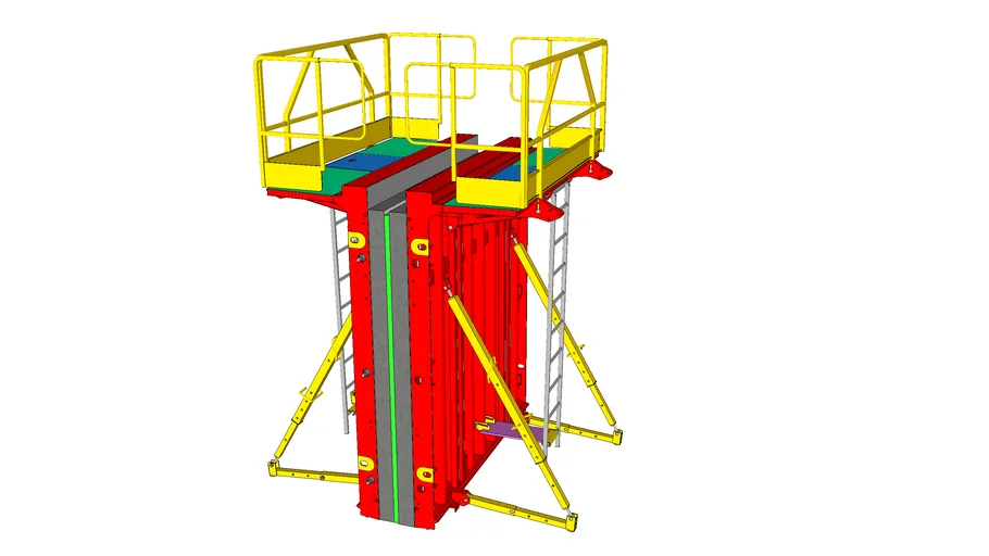 Joint de dilatation avec banches Sateco
