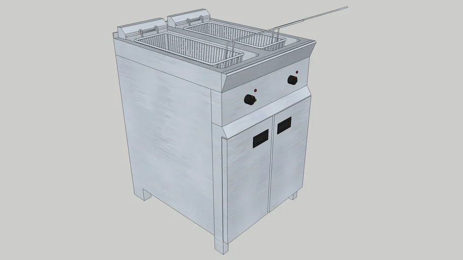 Fryer Opus twin tank 600W