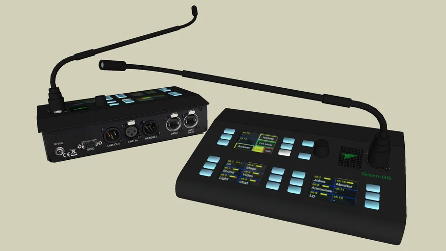 GreenGO MCXD w/ Gooseneck Mic