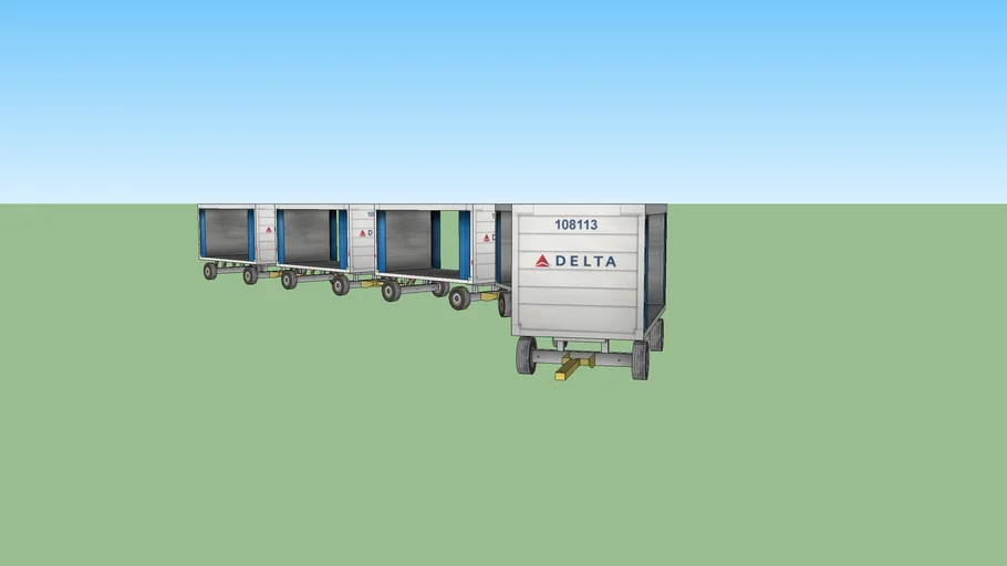 Baggage Cart Delta