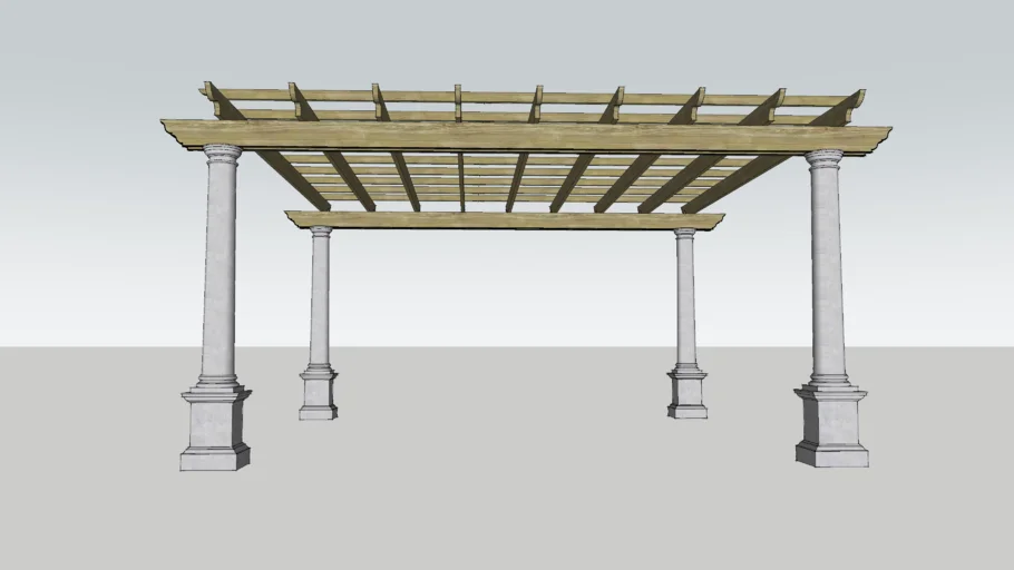Classical & Wood Pergola 