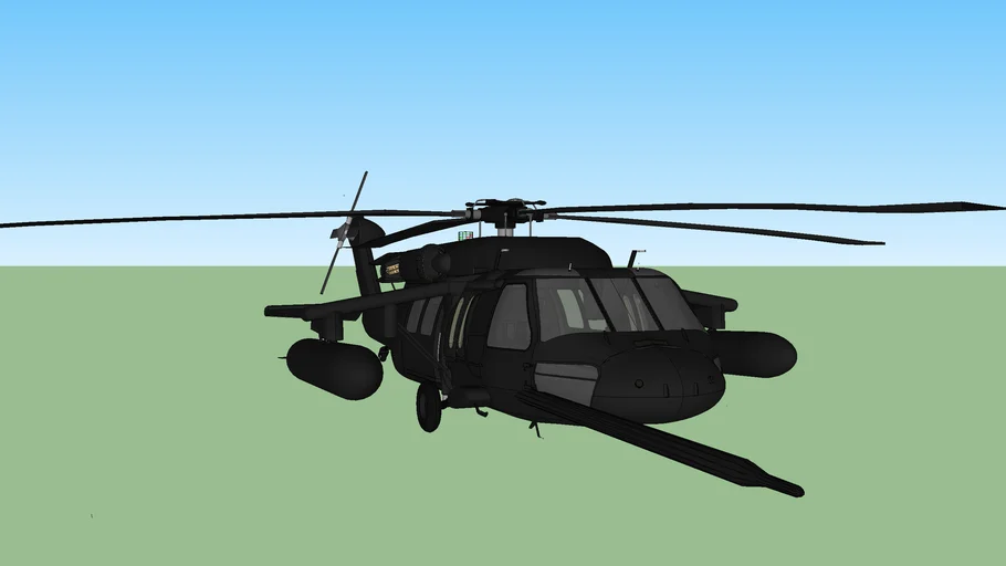 MH-60L DAP (Direct Action Penetrator)