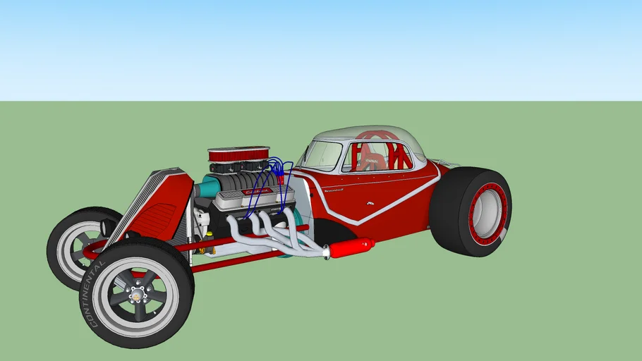 Messerschmitt 454 Big Block chevy Hot Rod | 3D Warehouse