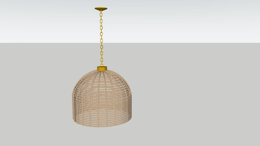 Rattan Pendant