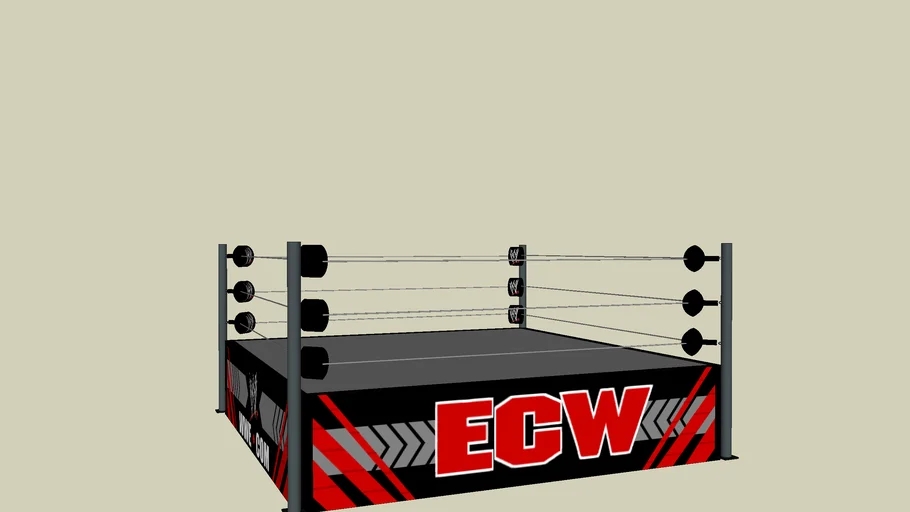 WWE ECW HD Ring