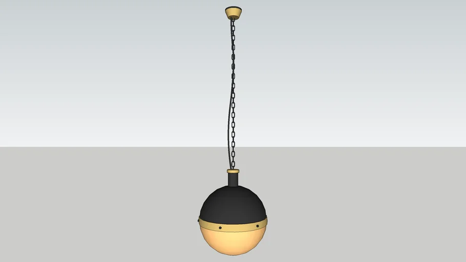 PENDANT LAMP SPHERE LAMP INDUSTRIALIST PENDANT