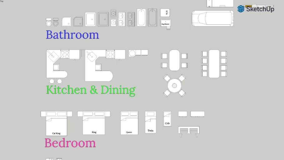 2D Floorplan Assets