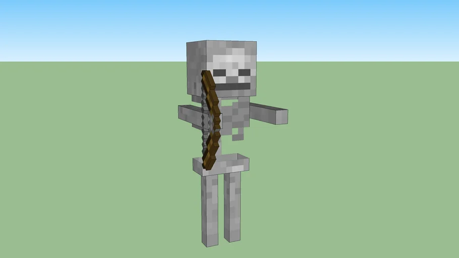 Minecraft Skeleton - Esqueleto
