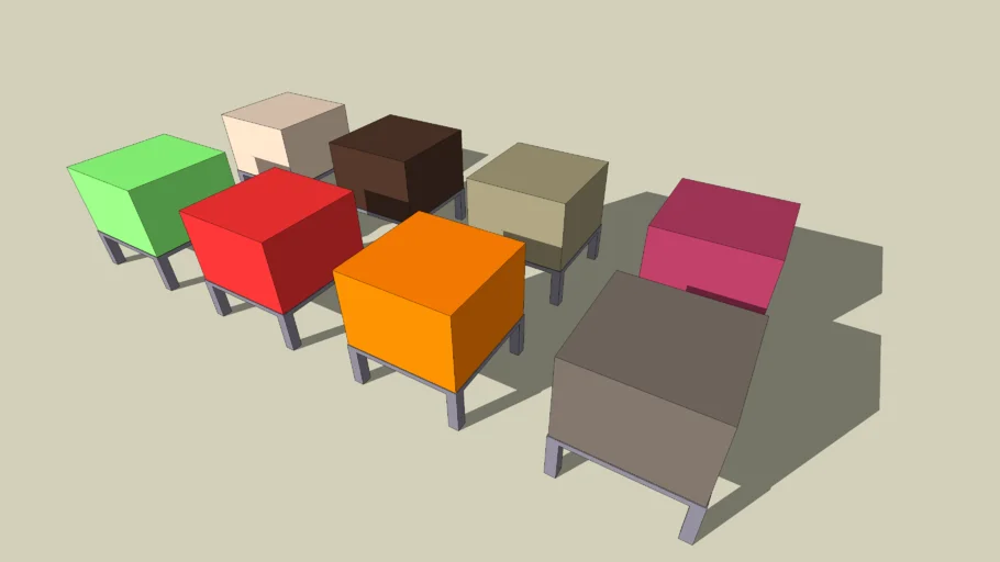 Primary Pouf