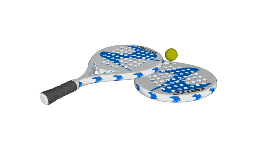Paddle tennis rackets