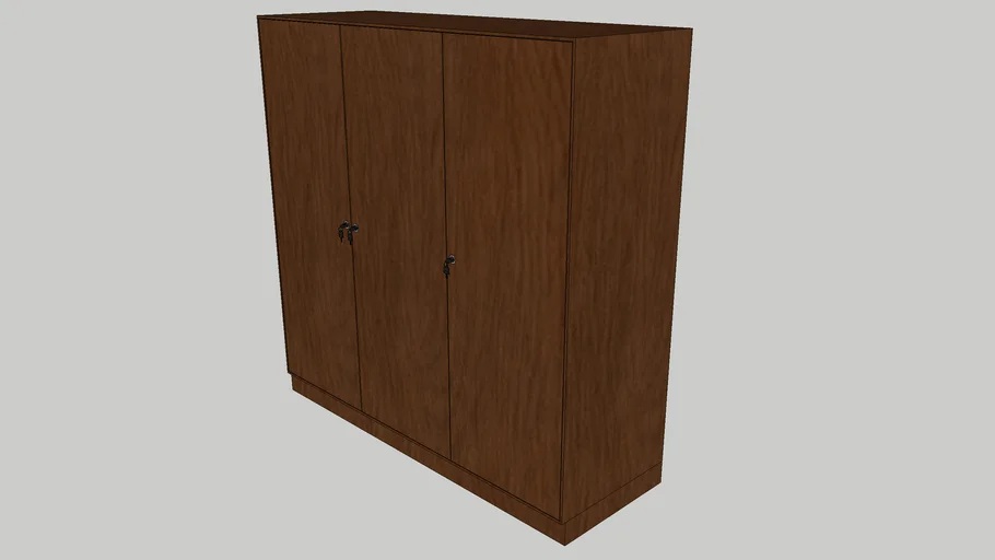 LEMARI KLASIK 3 PINTU