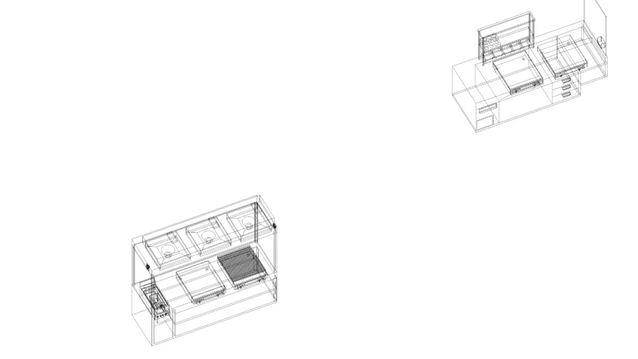 INTEGRATED COOKING KITCHEN.skp