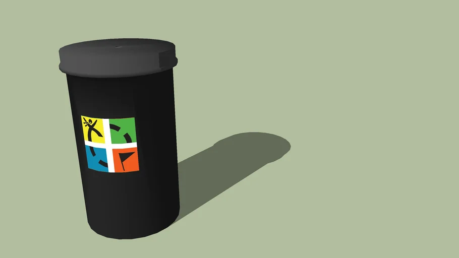 Geocaching micro container