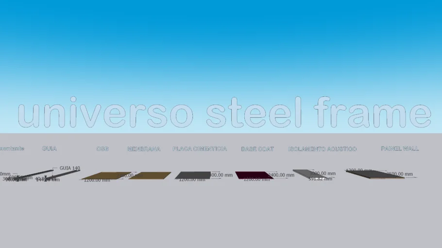 UNIVERSO STEEL FRAME 
