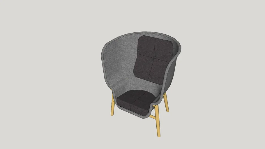 De Vorm POD privacy chair