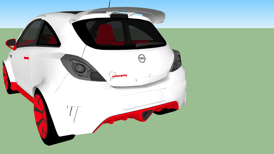 opel corsa OPC nurburgring special