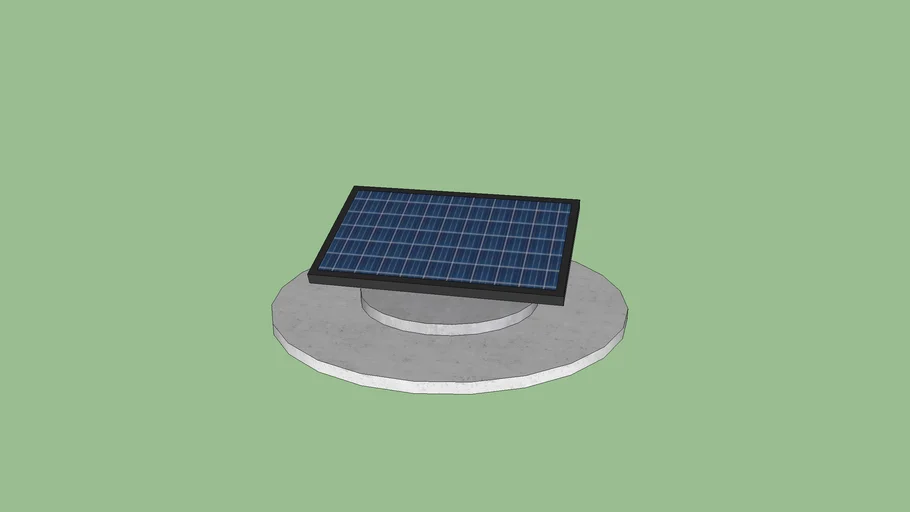 Rotatable Solar Panel