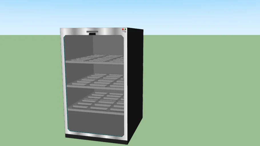 CAC 1500 Series WineBOX Black/Crome