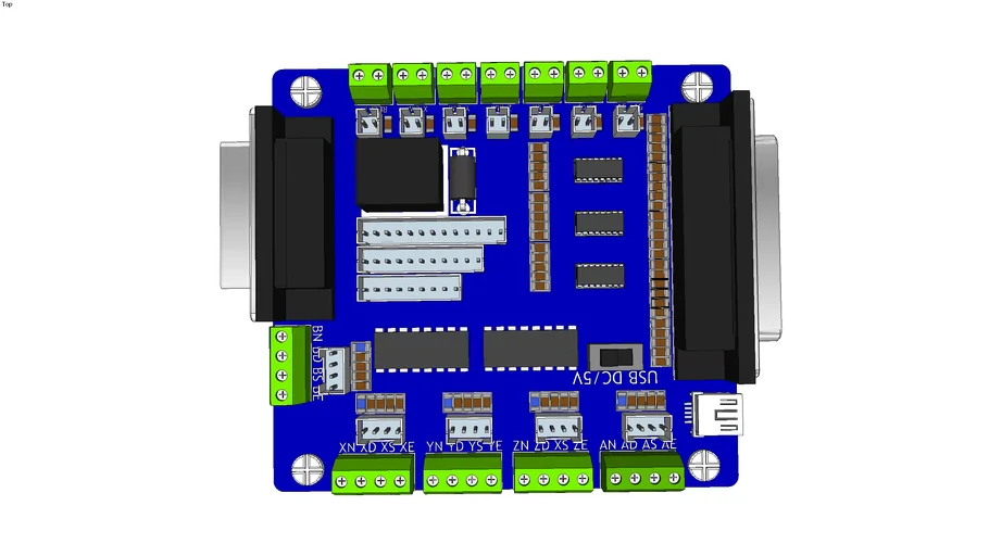 JK02M 5 axis breakout board