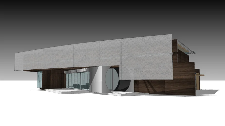 Modern House Shape Study