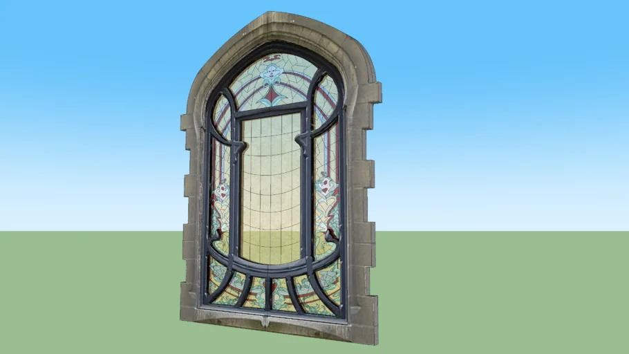 Art Nouveau Window 