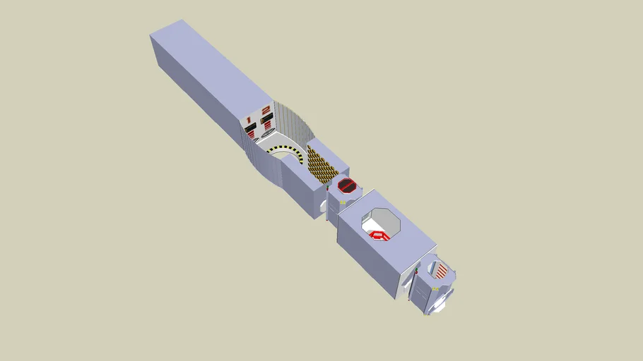 1701-A L-Deck Torpedo Storage | 3D Warehouse