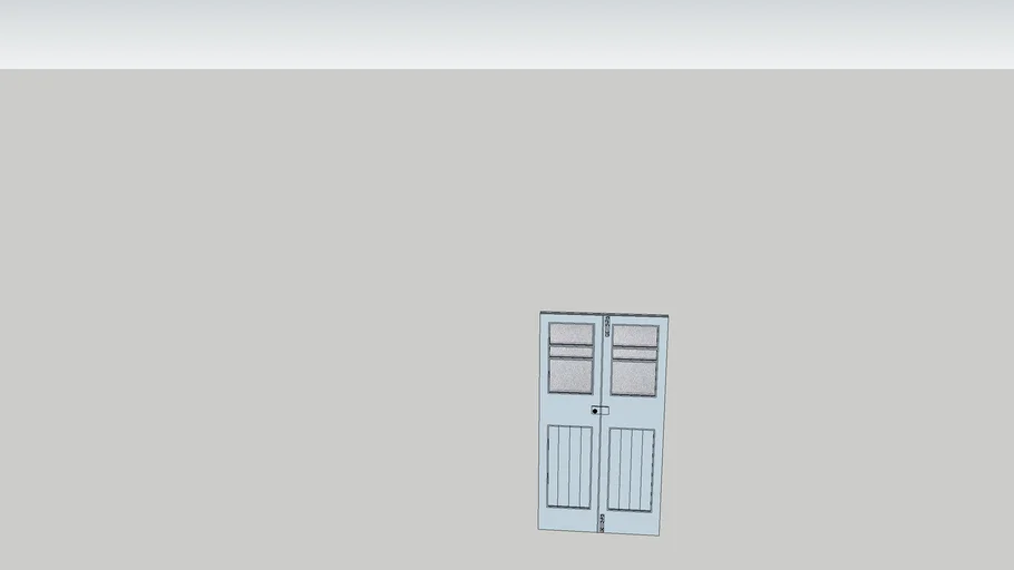 Old Farmhouse Double Door