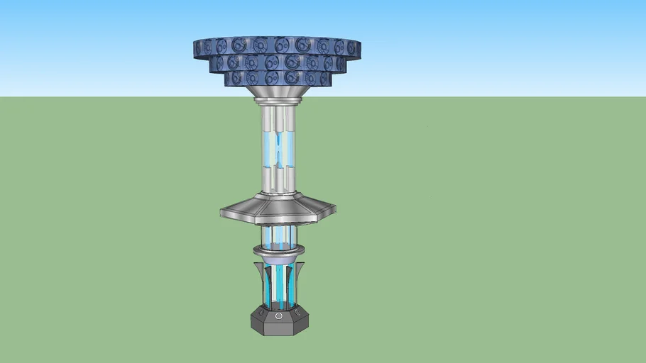 Doctor Who Tardis Console 2013 + Under Part